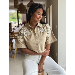 Chemise Donia - Taupe