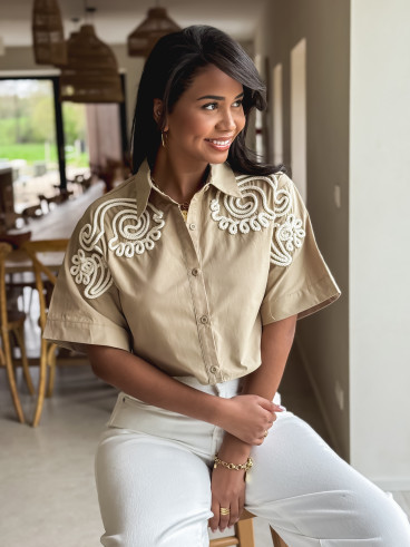 Chemise Donia - Taupe