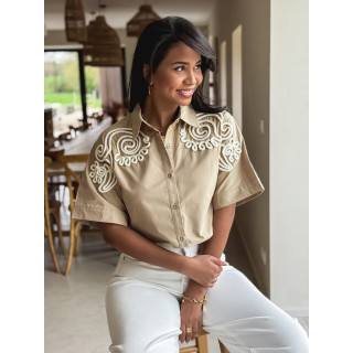 Chemise Donia - Taupe
