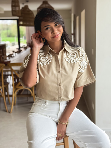 Chemise Donia - Taupe