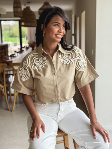 Chemise Donia - Taupe