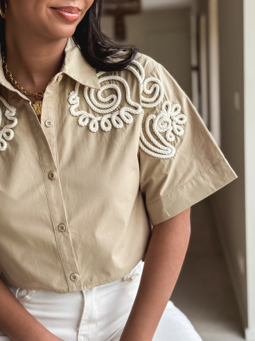 Chemise Donia - Taupe