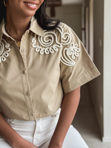 Chemise Donia - Taupe