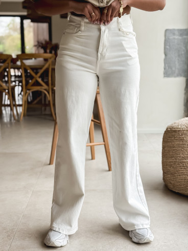 Jeans Danica - Blanc