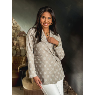 Blazer Fiorella - Taupe