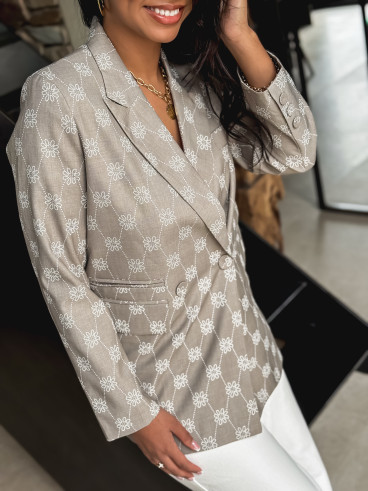 Blazer Fiorella - Taupe Blazer Fiorella - Taupe