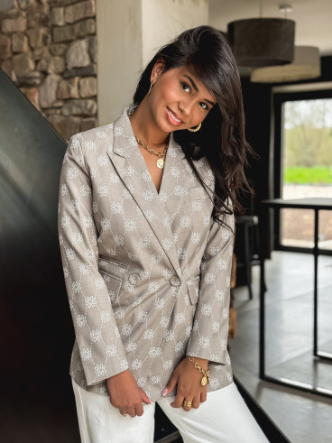 Blazer Fiorella - Taupe