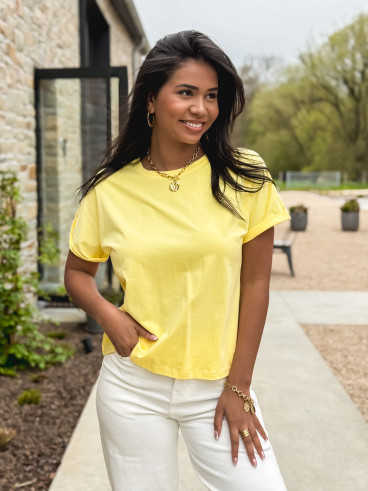 T-shirt Zélia - Jaune T-shirt Zélia - Jaune