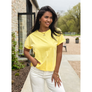 T-shirt Zélia - Jaune