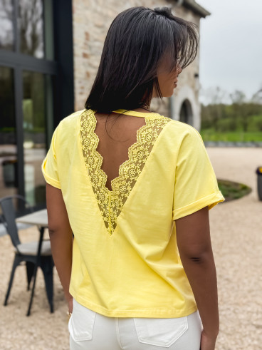 T-shirt Zélia - Jaune T-shirt Zélia - Jaune
