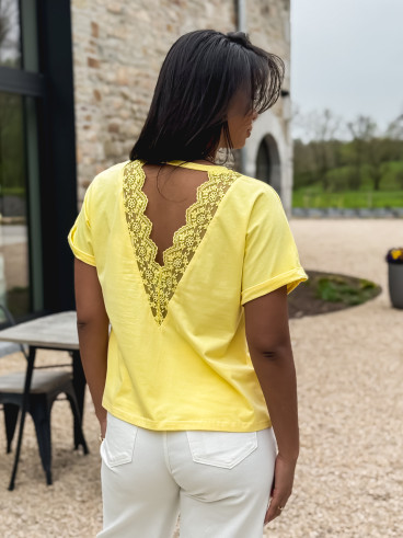 T-shirt Zélia - Jaune T-shirt Zélia - Jaune