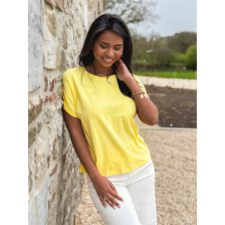 T-shirt Zélia - Jaune