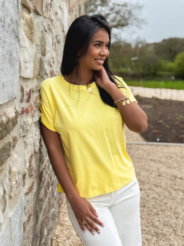 T-shirt Zélia - Jaune T-shirt Zélia - Jaune