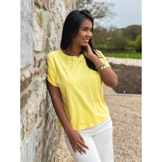 T-shirt Zélia - Jaune