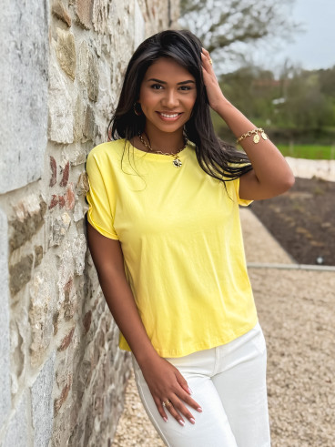 T-shirt Zélia - Jaune T-shirt Zélia - Jaune