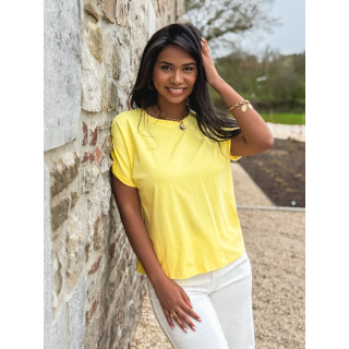 T-shirt Zélia - Jaune