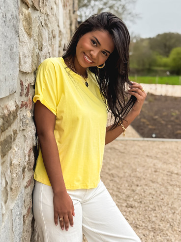 T-shirt Zélia - Jaune T-shirt Zélia - Jaune