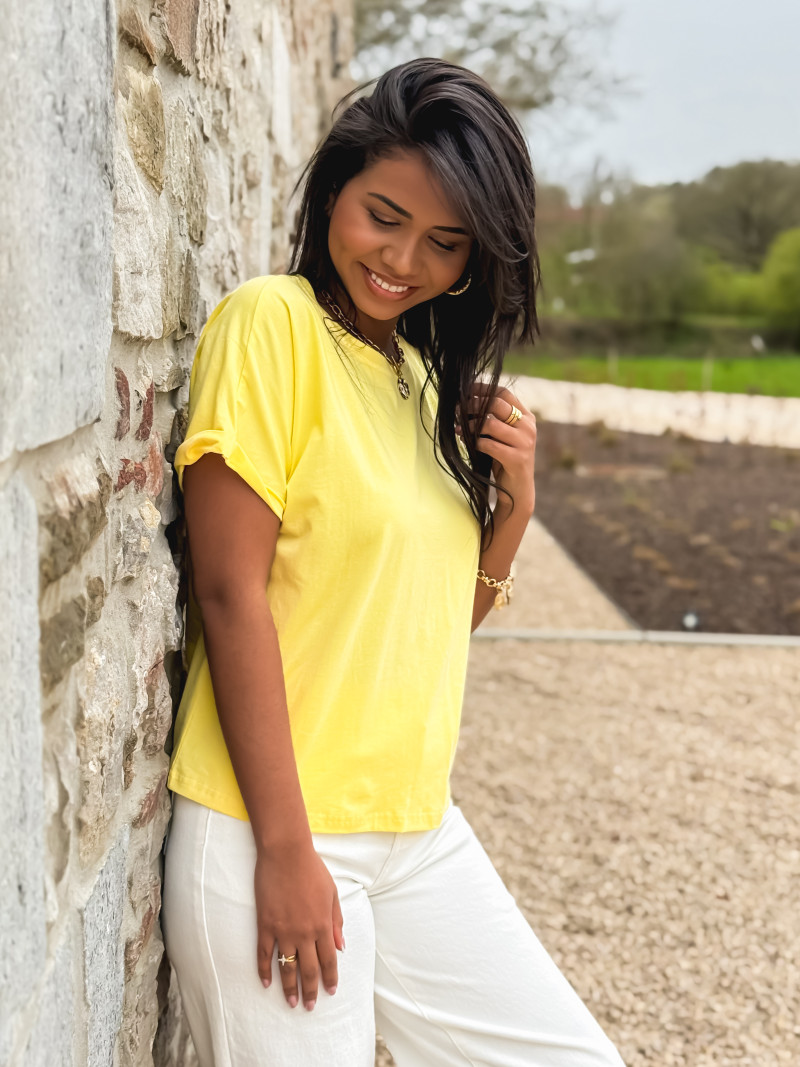 T-shirt Zélia - Jaune T-shirt Zélia - Jaune