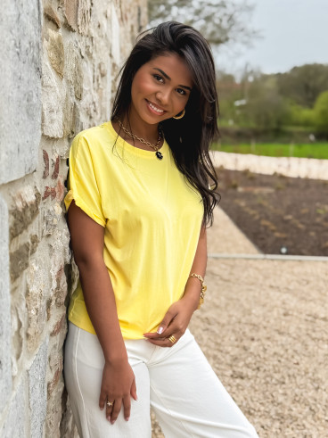 T-shirt Zélia - Jaune T-shirt Zélia - Jaune