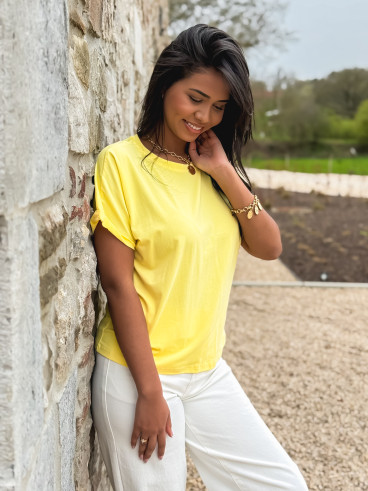 T-shirt Zélia - Jaune T-shirt Zélia - Jaune