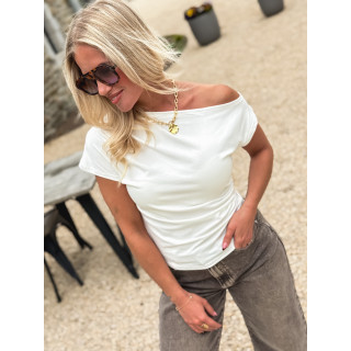 Blouse Isalia - Blanc