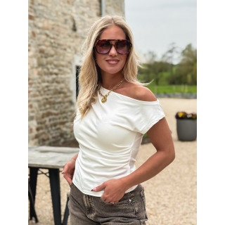 Blouse Isalia - Blanc