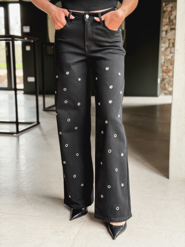 Jeans Alby - Noir Jeans Alby - Noir