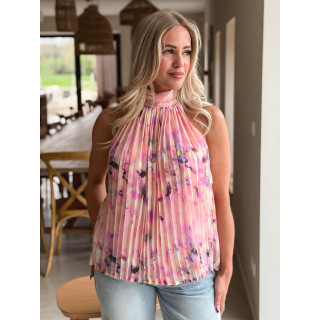 Blouse à motifs Norella - Rose