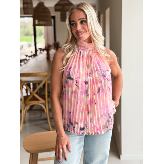 Blouse à motifs Norella - Rose