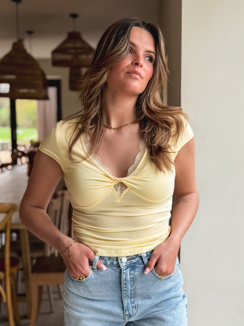 Blouse Asaé - Jaune