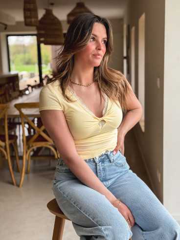 Blouse Asaé - Jaune