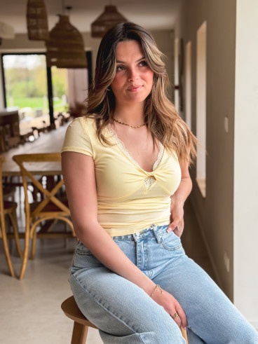 Blouse Asaé - Jaune