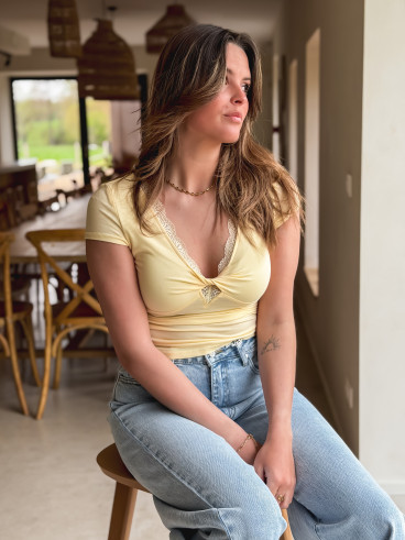 Blouse Asaé - Jaune