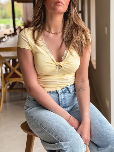 Blouse Asaé - Jaune