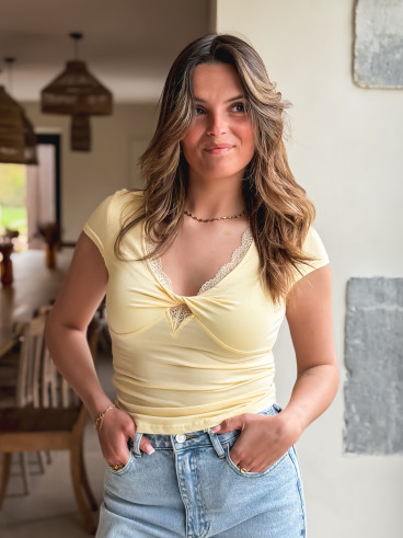 Blouse Asaé - Jaune