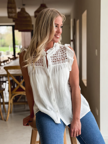 Blouse Milaé - Blanc