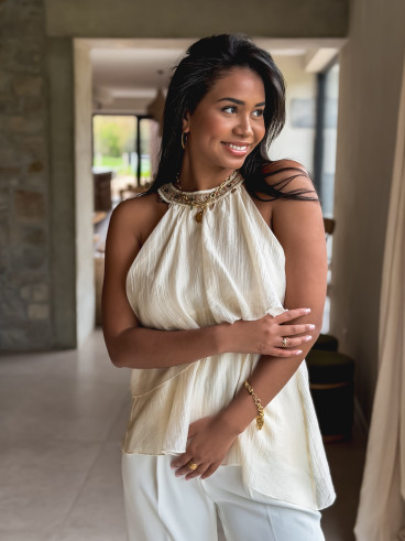 Blouse Honolulu - Crème