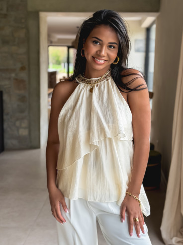 Blouse Honolulu - Crème