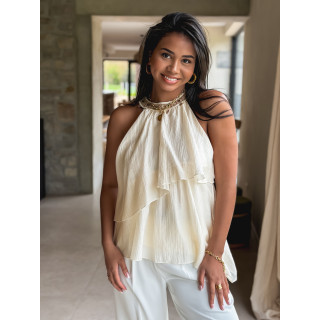Blouse Honolulu - Crème