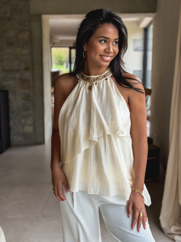 Blouse Honolulu - Crème