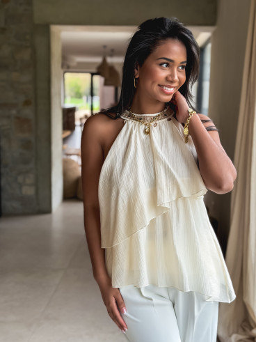 Blouse Honolulu - Crème