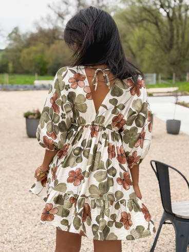 Robe à motifs Bali - Vert Robe à motifs Bali - Vert