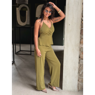 Combinaison pantalon Jalyne - Kaki