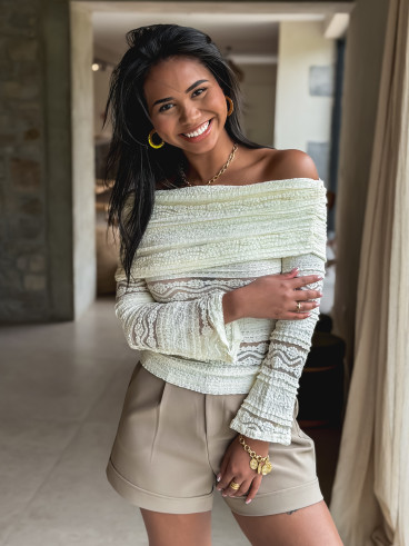 Blouse Odaya - Crème