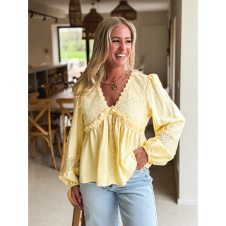 Blouse Celysia - Jaune