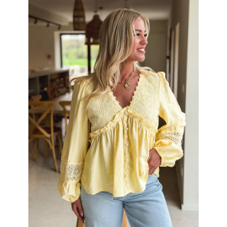 Blouse Celysia - Jaune