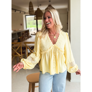 Blouse Celysia - Jaune