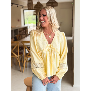 Blouse Celysia - Jaune