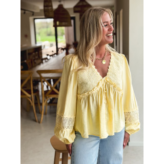 Blouse Celysia - Jaune