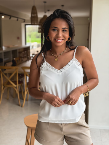 Caraco Isyriel - Blanc